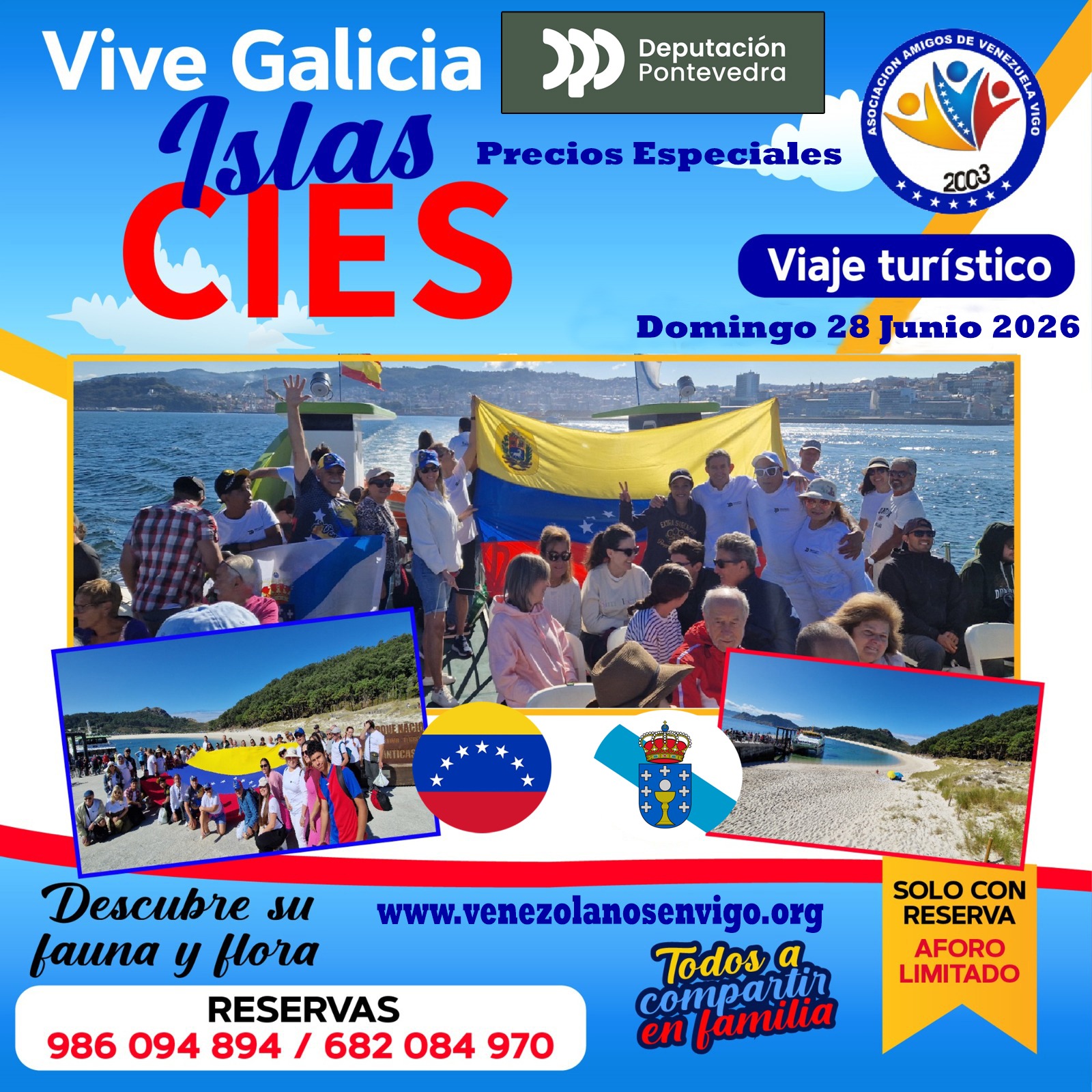 VIVE GALICIA Islas Cies Junio 2026